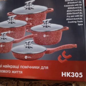 Nonstick cookingware 5 sets