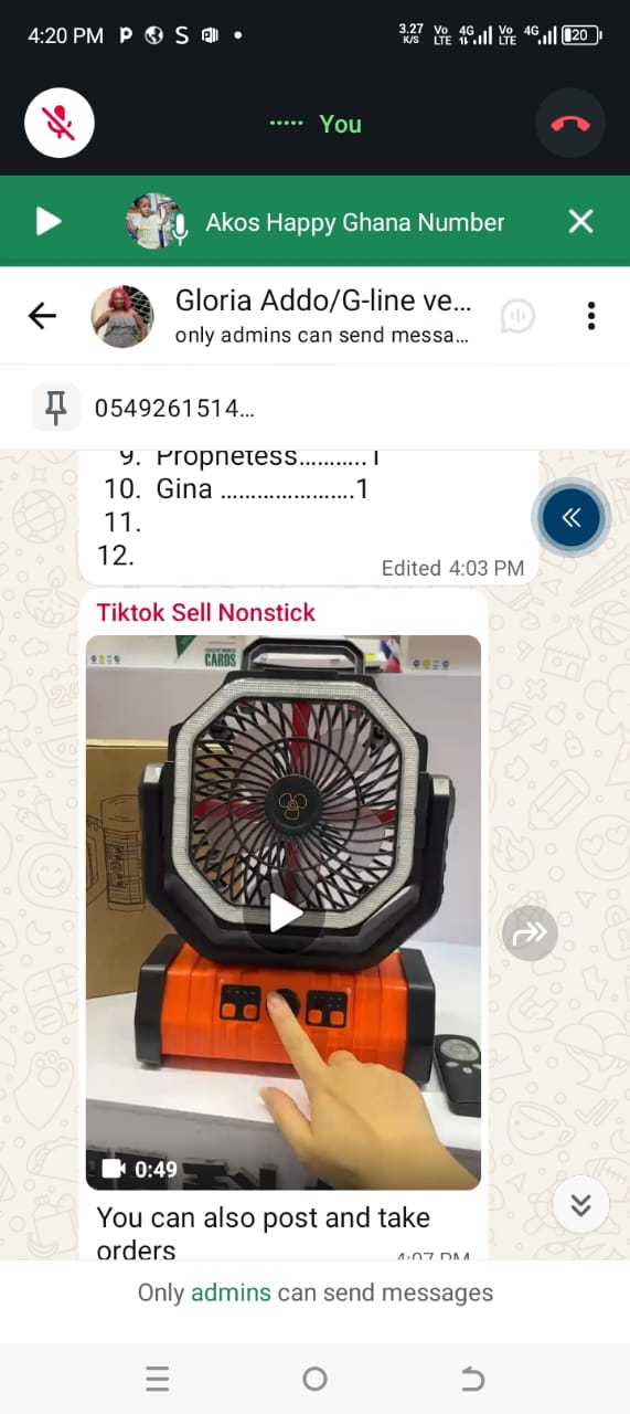 Rechargeable Fan with Solar Panel